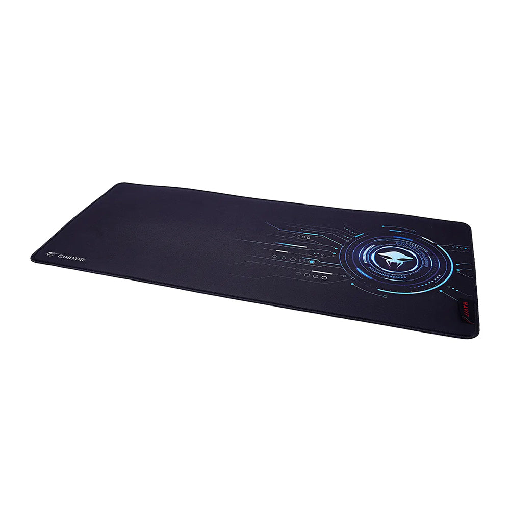 MousePad Gaming HAVIT MP849, 700mm x 300mm x 3mm, Zwart Blauw
