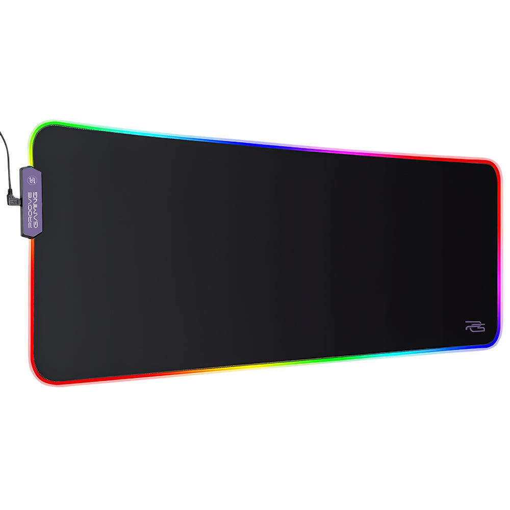 MousePad Gaming Proove Offland, RGB, 800mm x 300mm x 4mm, Zwart MPOF00022401