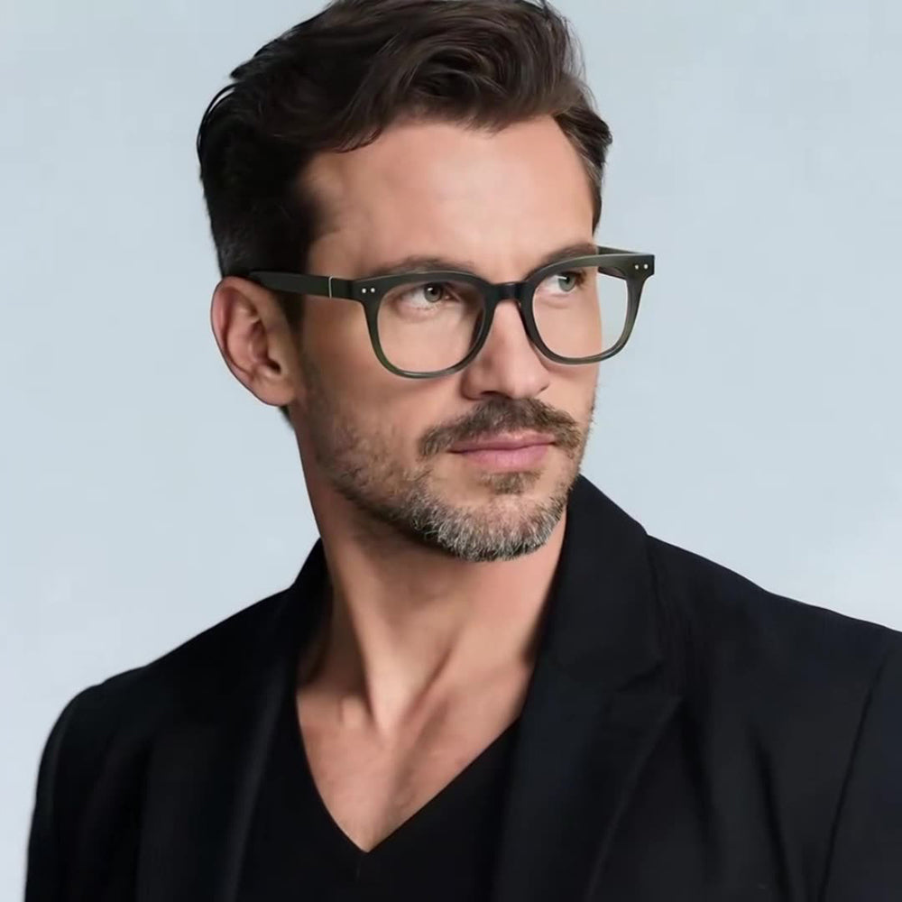 Lunettes d'ordinateur pour hommes Techsuit 2229, Anti-Lumière Bleue, Gris