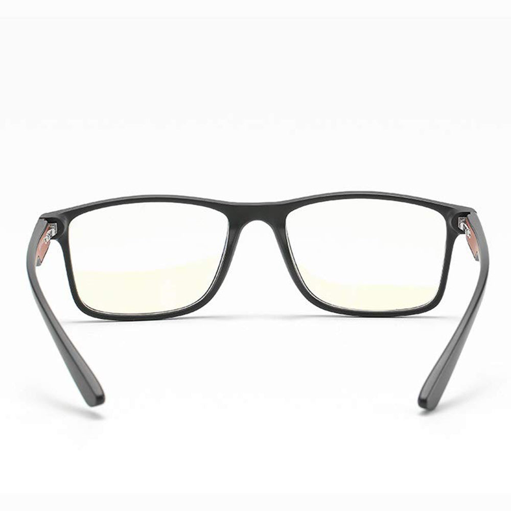 Techsuit Herren Computerbrille F2388, Anti-Blaues Licht, Schwarz Grün