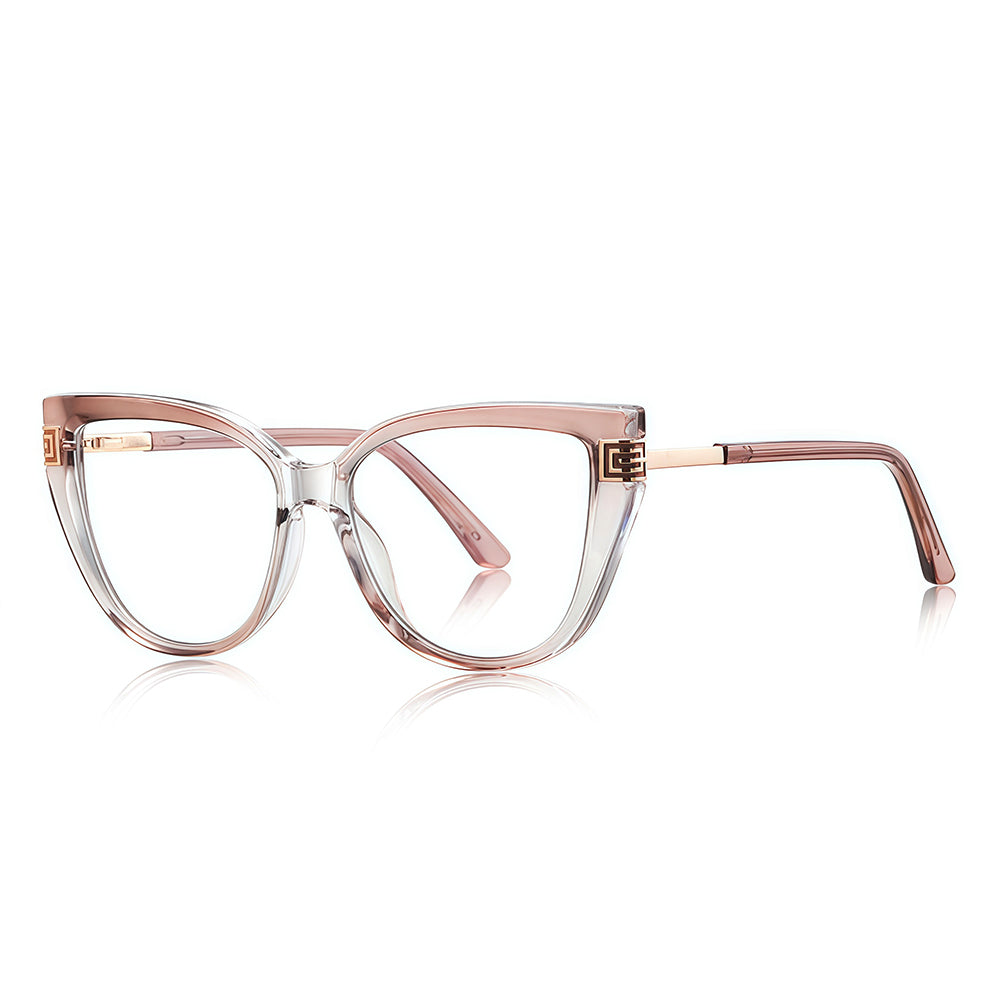 Lunettes d'ordinateur pour femmes Techsuit 2259, Anti-Lumière Bleue, Rose