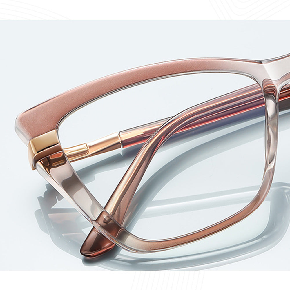 Lunettes d'ordinateur pour femmes Techsuit 2271, Anti-Lumière Bleue, Noires
