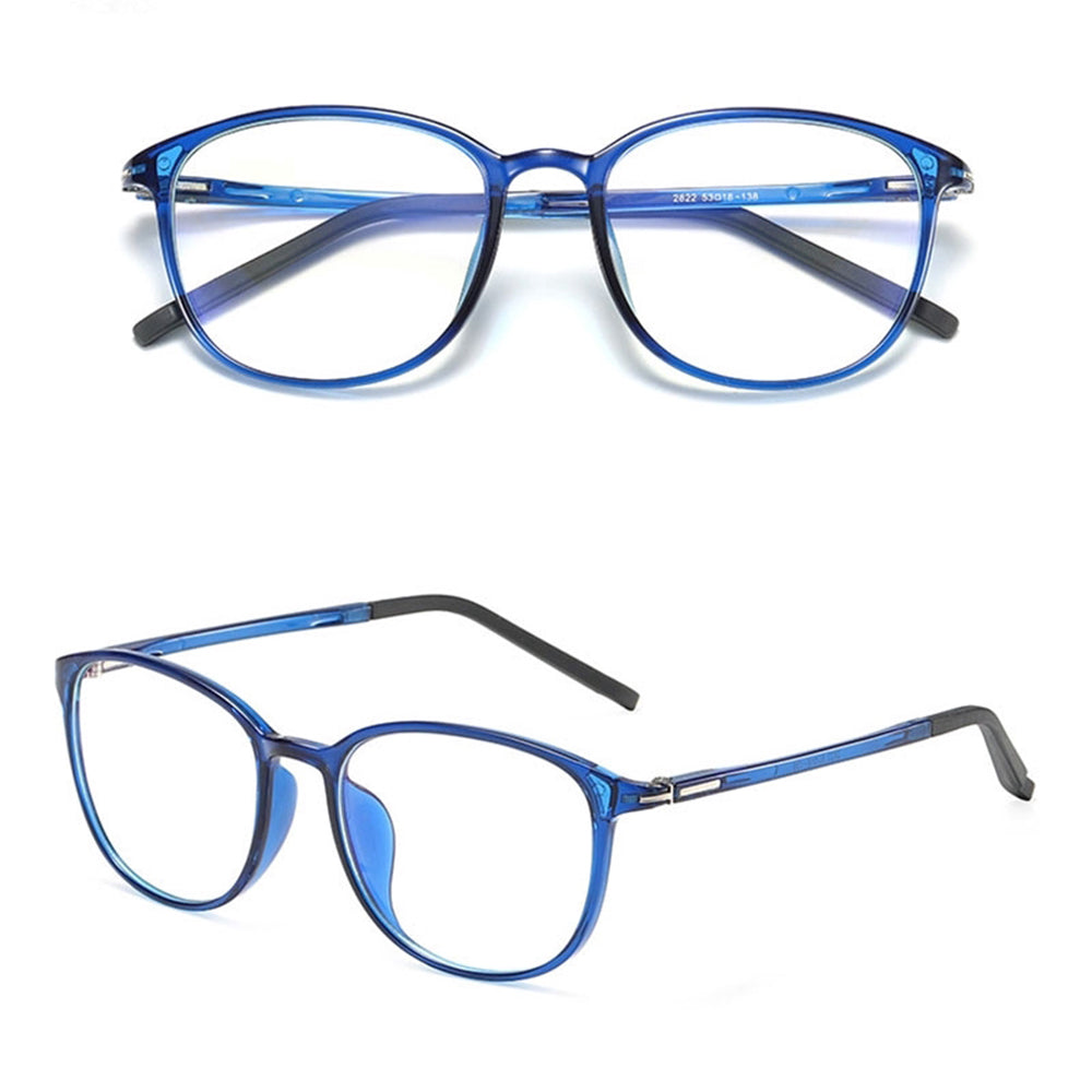 Dames Computerbril Techsuit F2822, Anti-Blauw Licht, Blauw
