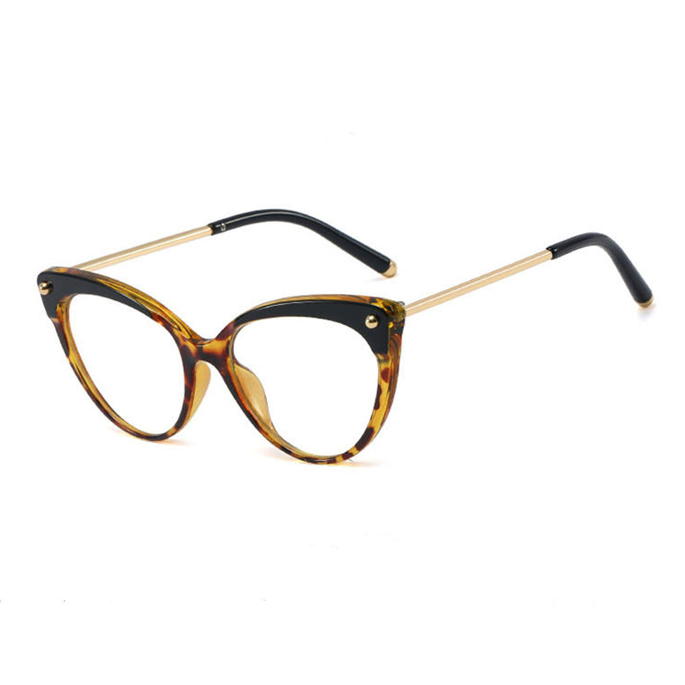 Lunettes d'ordinateur femme Techsuit F93308, anti-lumière bleue, noir doré