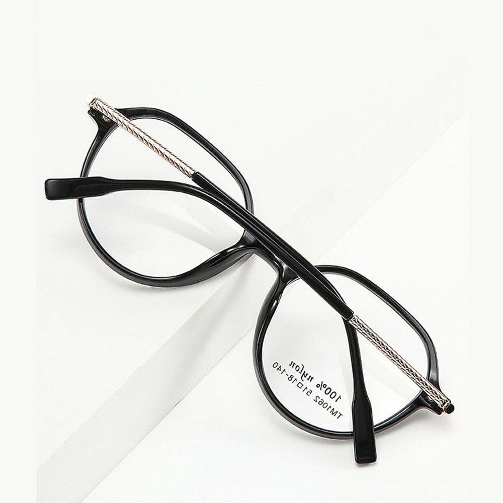 Lunettes d'ordinateur unisexes Techsuit TM1062, anti-lumière bleue, marron clair