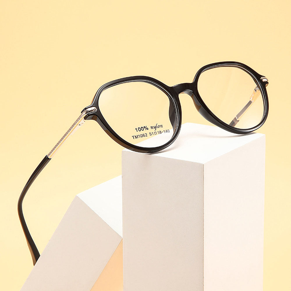 Lunettes d'ordinateur unisexes Techsuit TM1062, anti-lumière bleue, marron clair