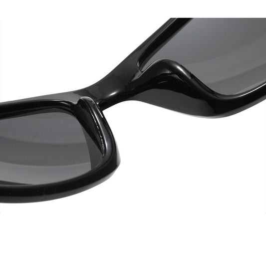 Unisex Fahrradbrille Techsuit 9937, Schwarz Grün