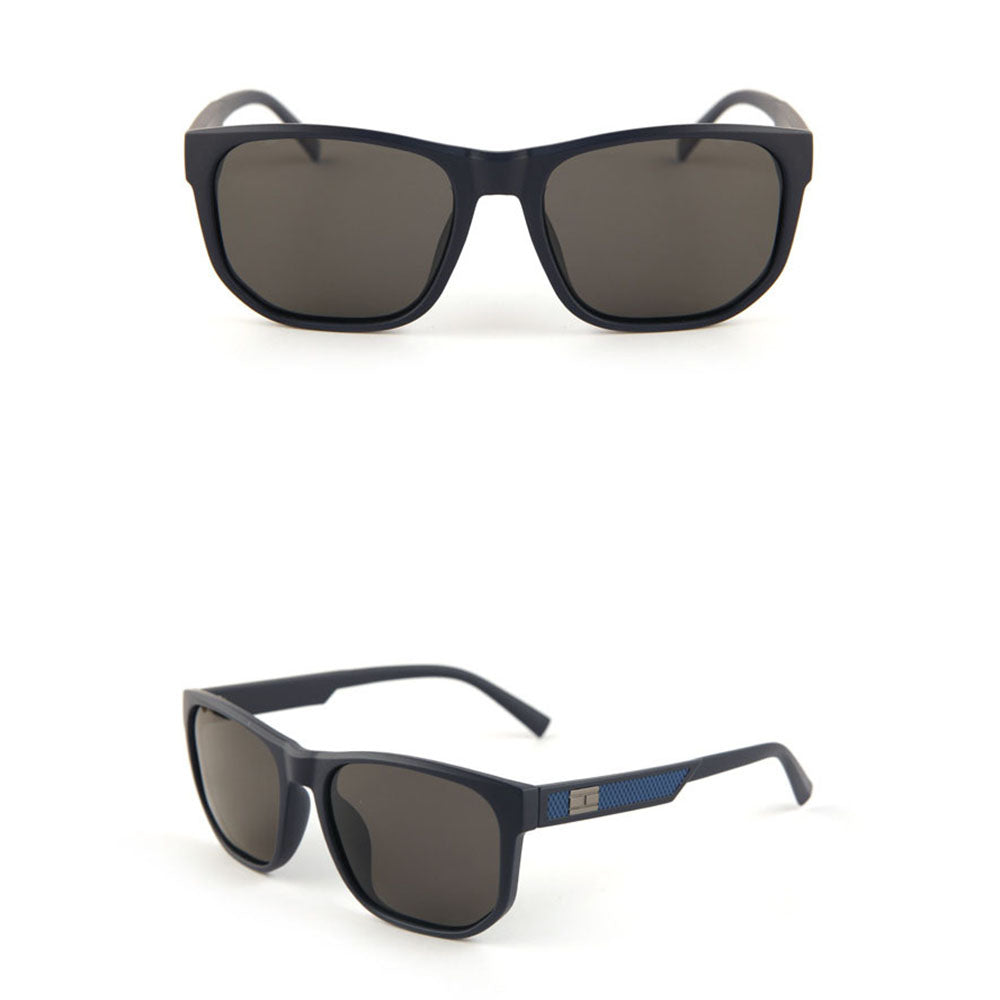 Herenzonnebril Techsuit 8502, Gepolariseerd, UV-bescherming, Mat Blauw Grijs