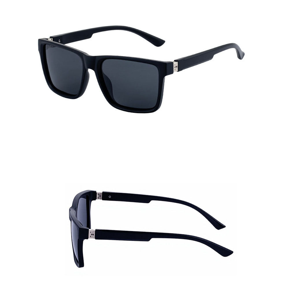 Herenzonnebril Techsuit 8506, Gepolariseerd, UV-bescherming, Mat Blauw Grijs
