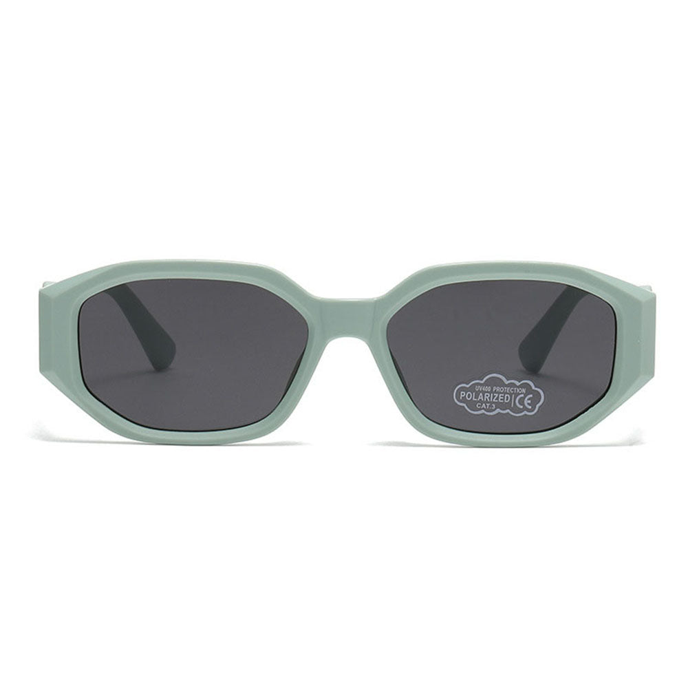 Techsuit 11153 Kinder Sonnenbrille, polarisiert, UV-Schutz, schwarz