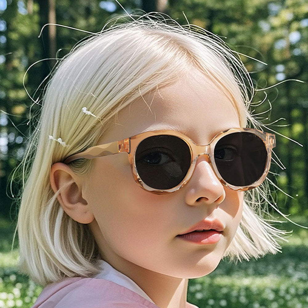 Techsuit 627 Kinderzonnebril, Gepolariseerd, UV-bescherming, Zwart