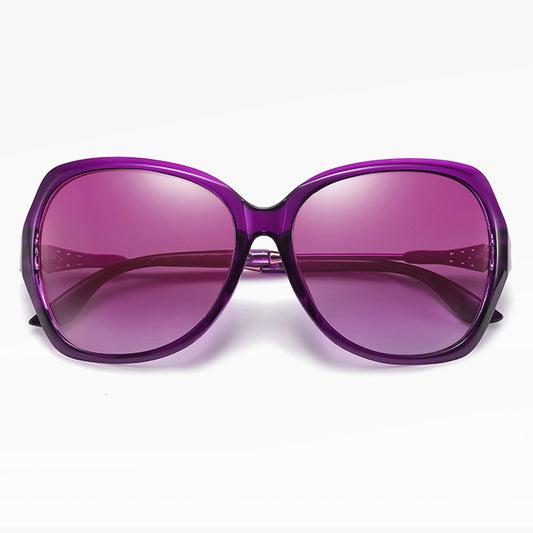 Damen-Sonnenbrille Techsuit 8881, polarisiert, UV-Schutz, lila