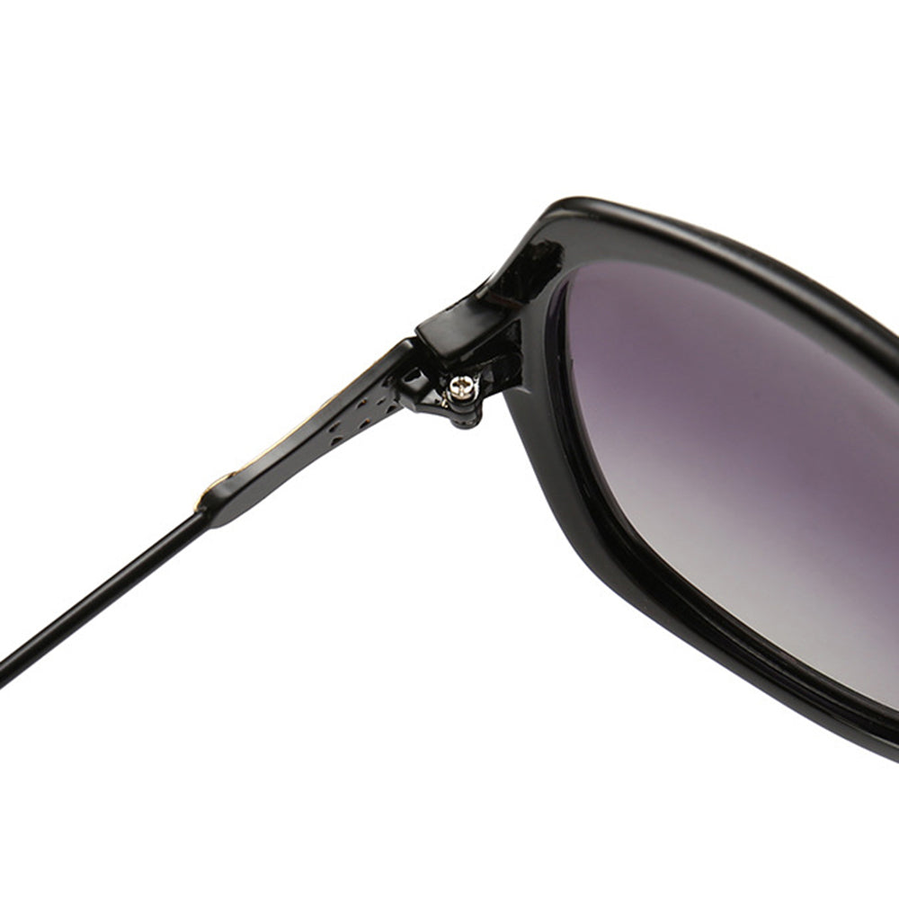 Damen-Sonnenbrille Techsuit 8881, polarisiert, UV-Schutz, Schwarz Grau