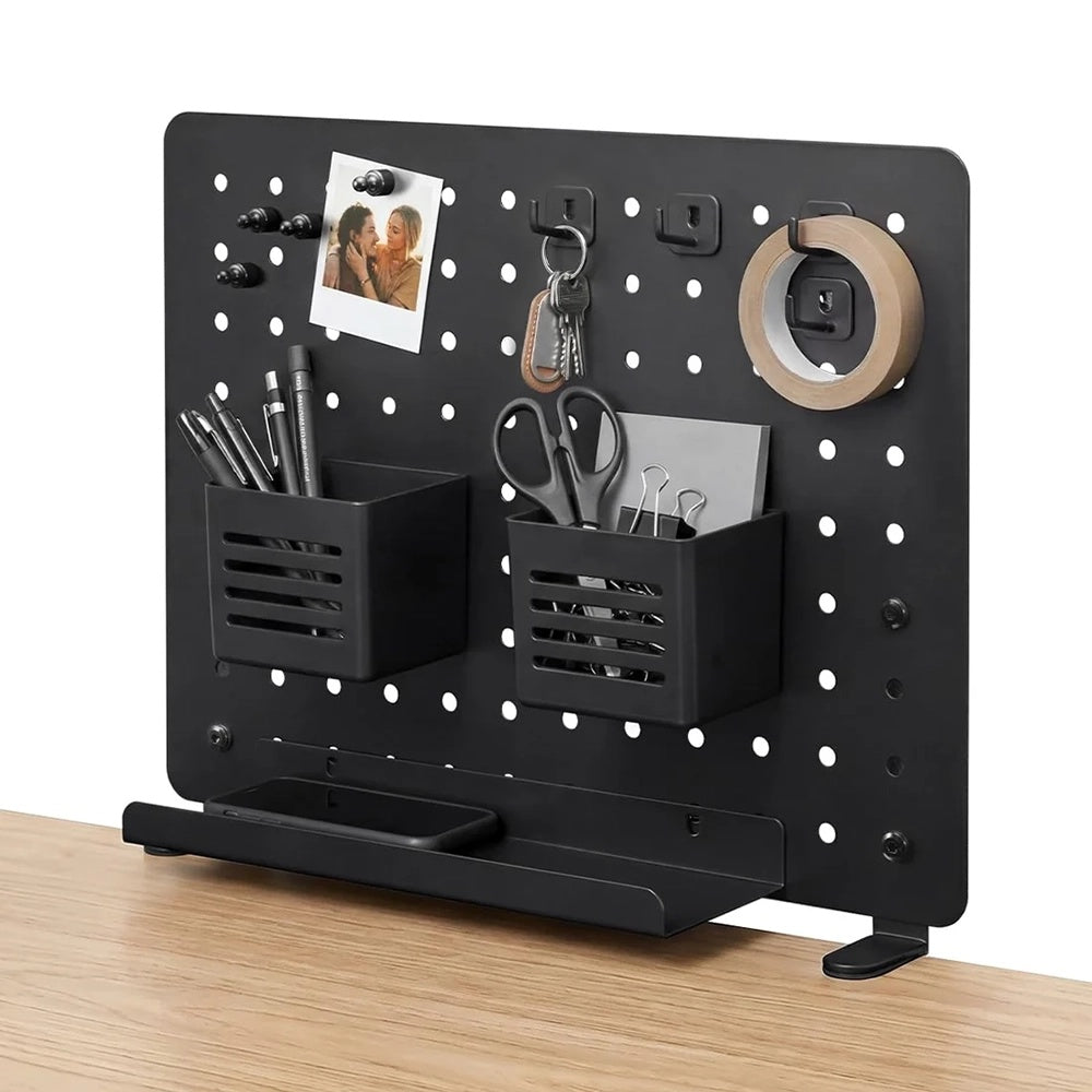 Organisateur de Bureau Métallique Spigen LD405, Noir AHP11400