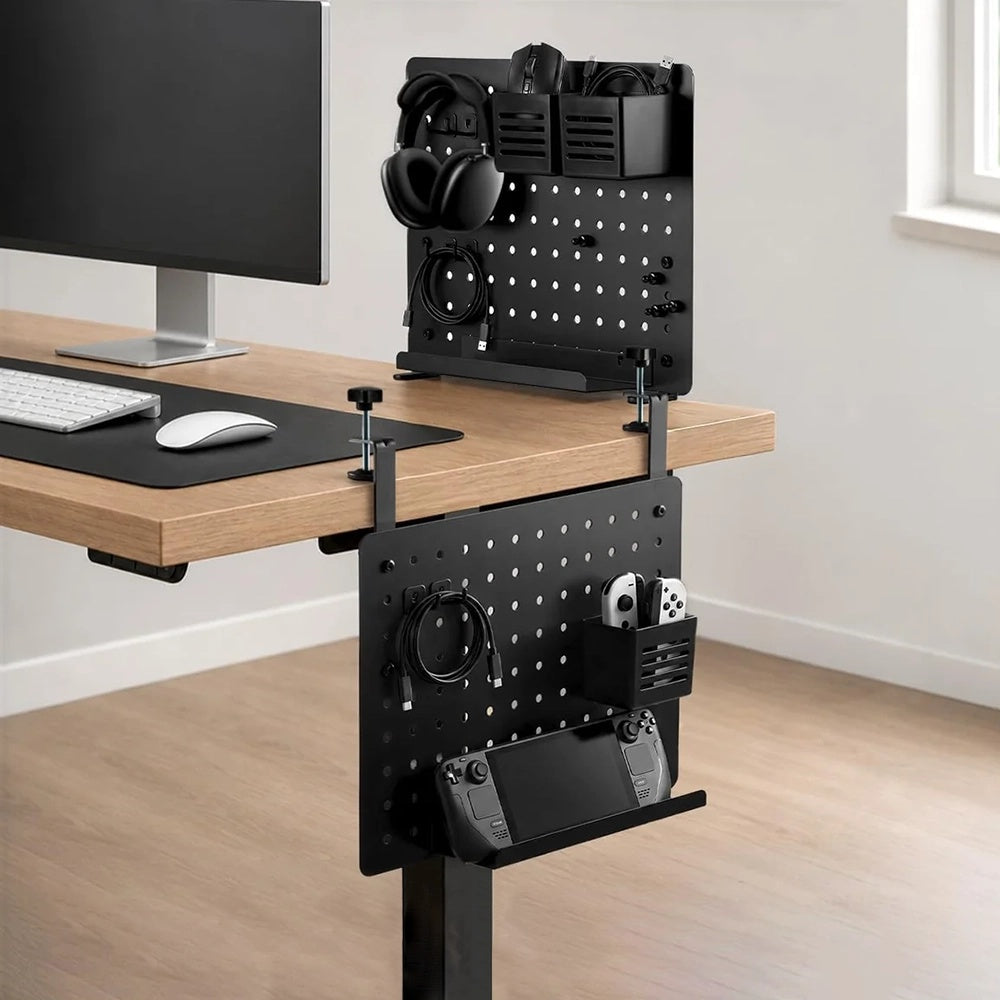 Organisateur de Bureau Métallique Spigen LD405, Noir AHP11400