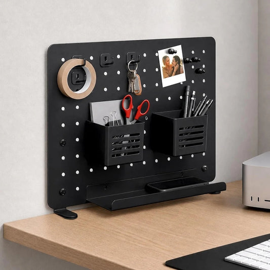 Organisateur de Bureau Métallique Spigen LD405, Noir AHP11400