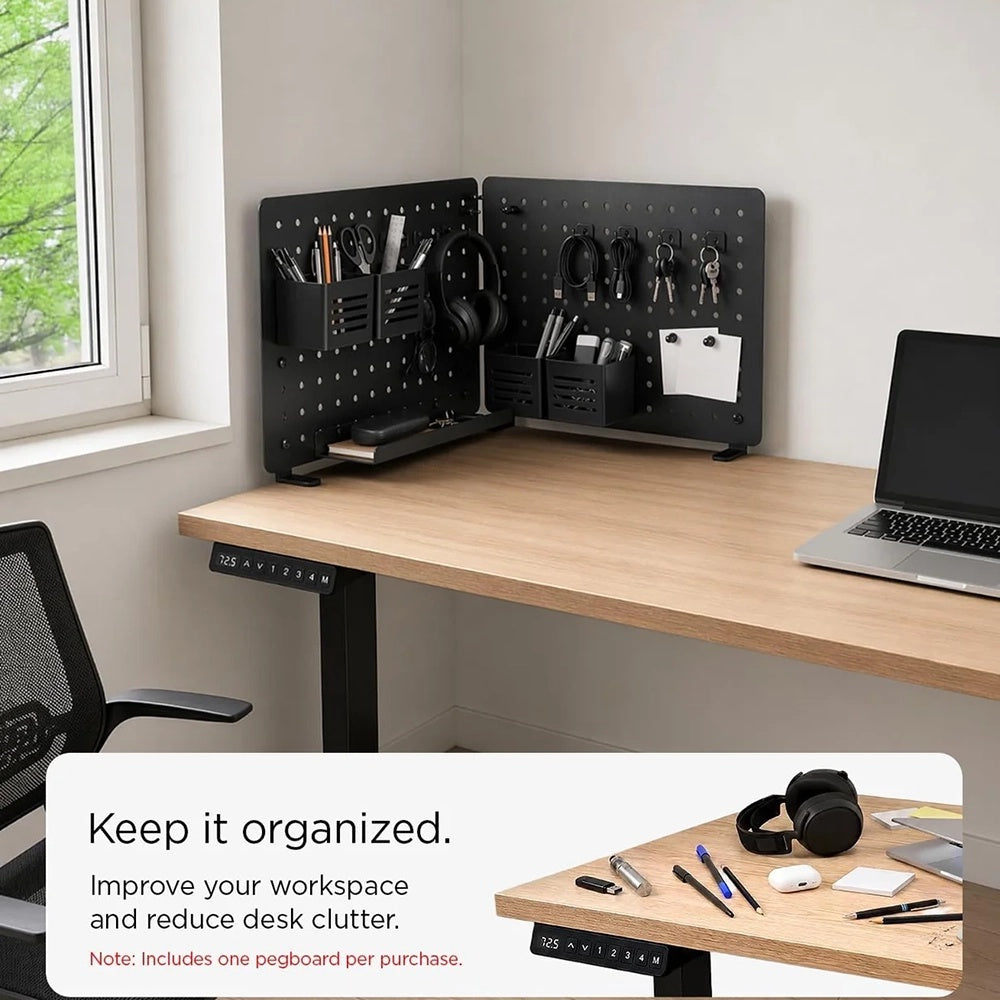 Organisateur de Bureau Métallique Spigen LD405, Noir AHP11400