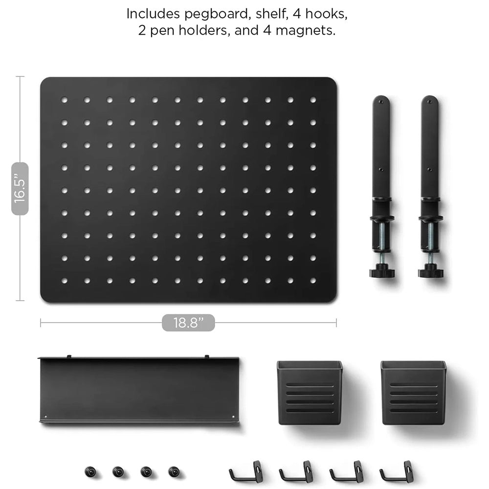 Organisateur de Bureau Métallique Spigen LD405, Noir AHP11400