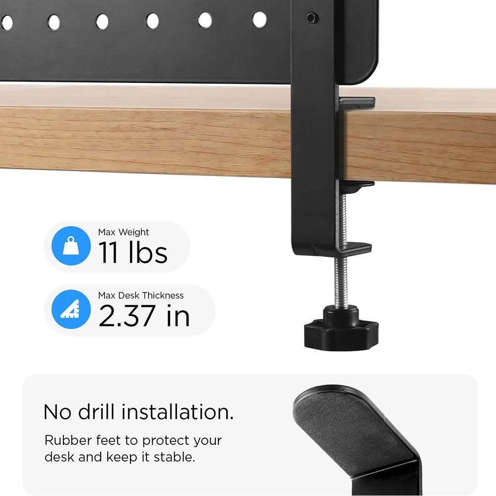 Organisateur de Bureau Métallique Spigen LD405, Noir AHP11400