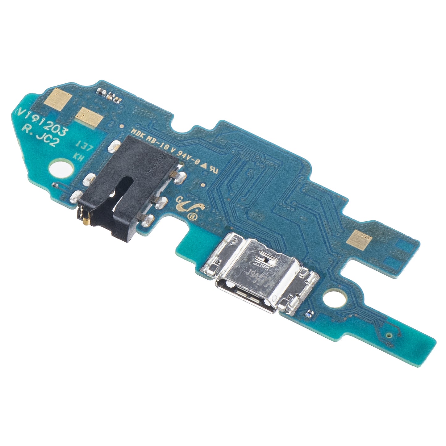 Lade-/Audio-/Mikrofonanschlussplatine Samsung Galaxy A10 A105, SUB 0.1