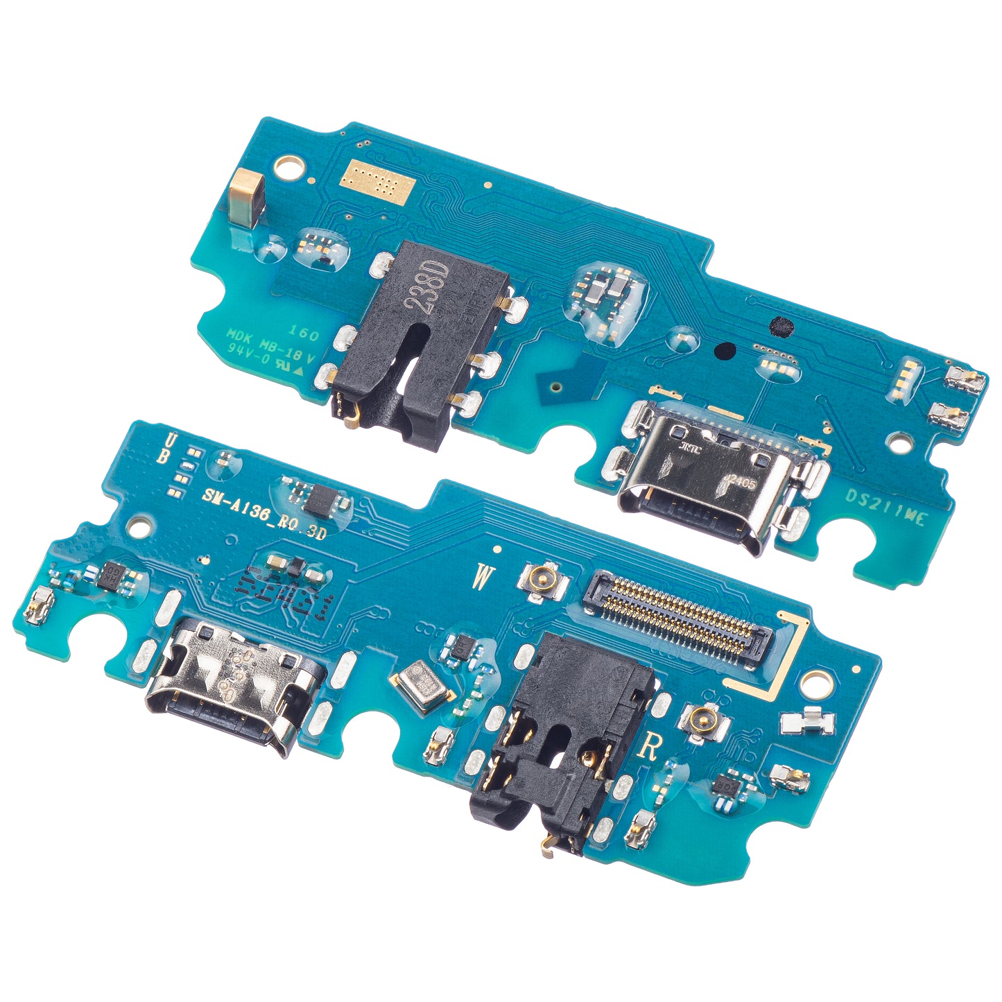 Laadconnectorplaat - Audio - Microfoon Samsung Galaxy A13 5G A136, Service Pack GH96-15201A