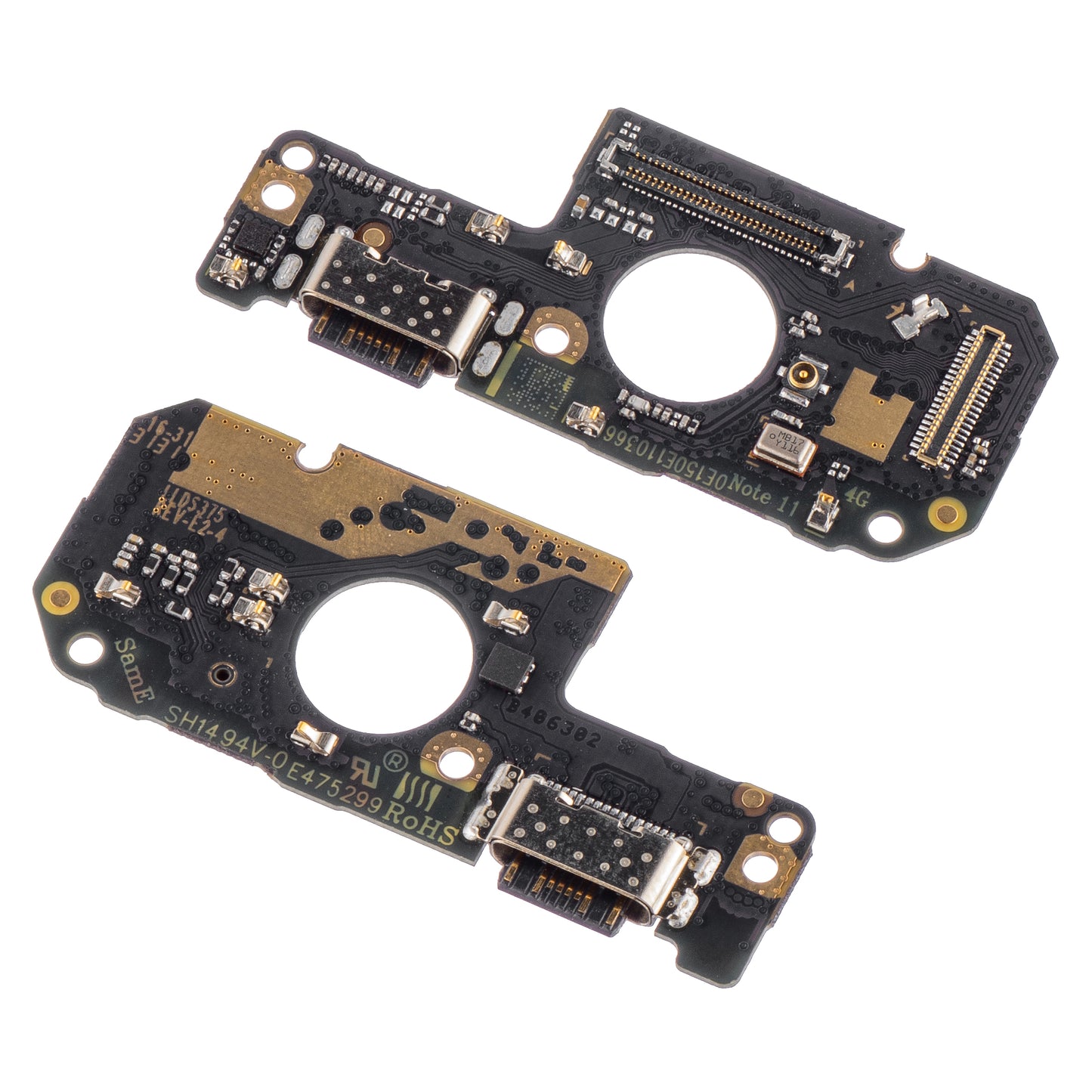 Ladebuchse & Mikrofon Platine für Xiaomi Redmi Note 11S / Note 11 | Original
