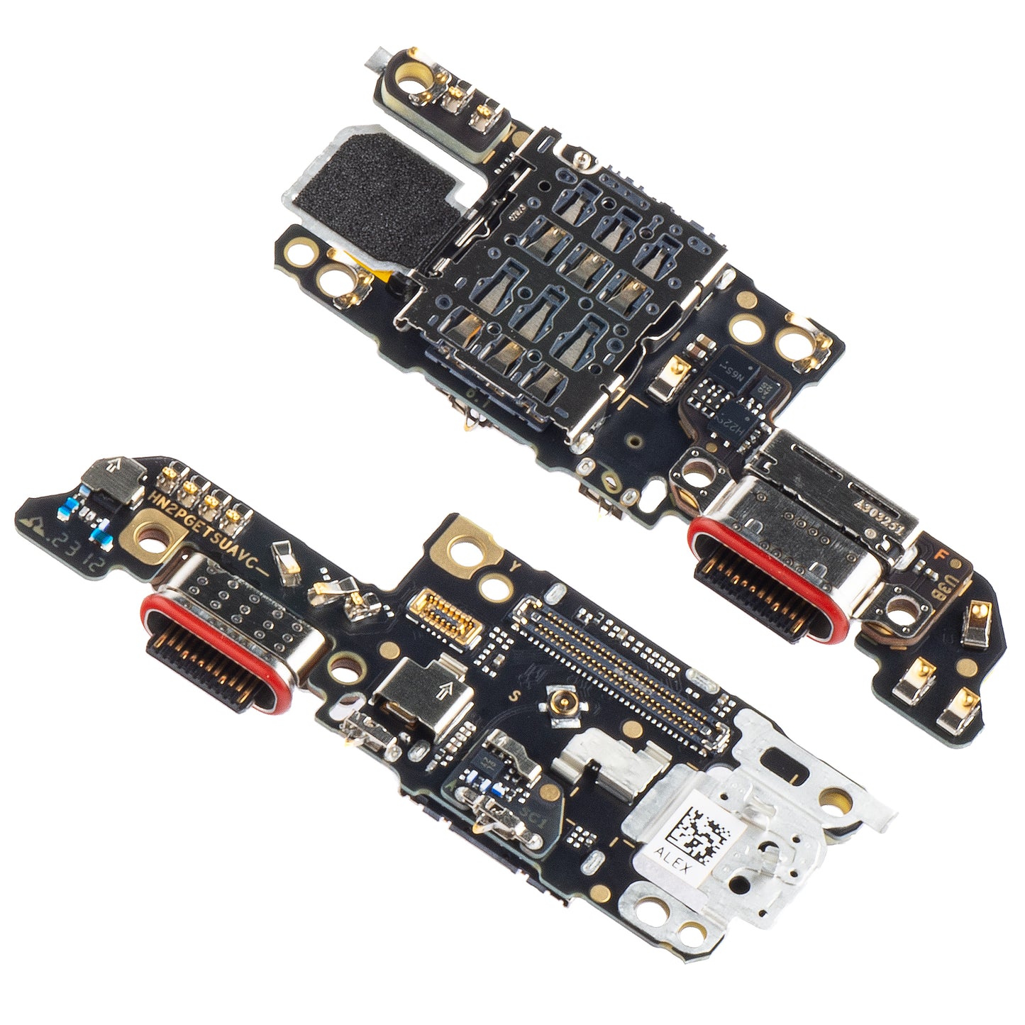 Honor Magic5 Pro Carte SIM avec connecteur de charge - Microphone - Module de lecture SIM Honor Magic5 Pro, Service Pack 0235AFCB