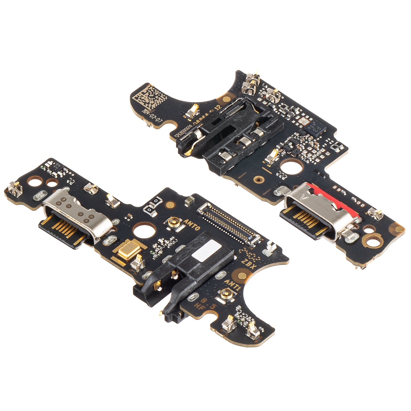 Carte avec Connecteur de Charge - Audio - Microphone Motorola Moto G54 Power Edition / G54, Service Pack 5P68C23312
