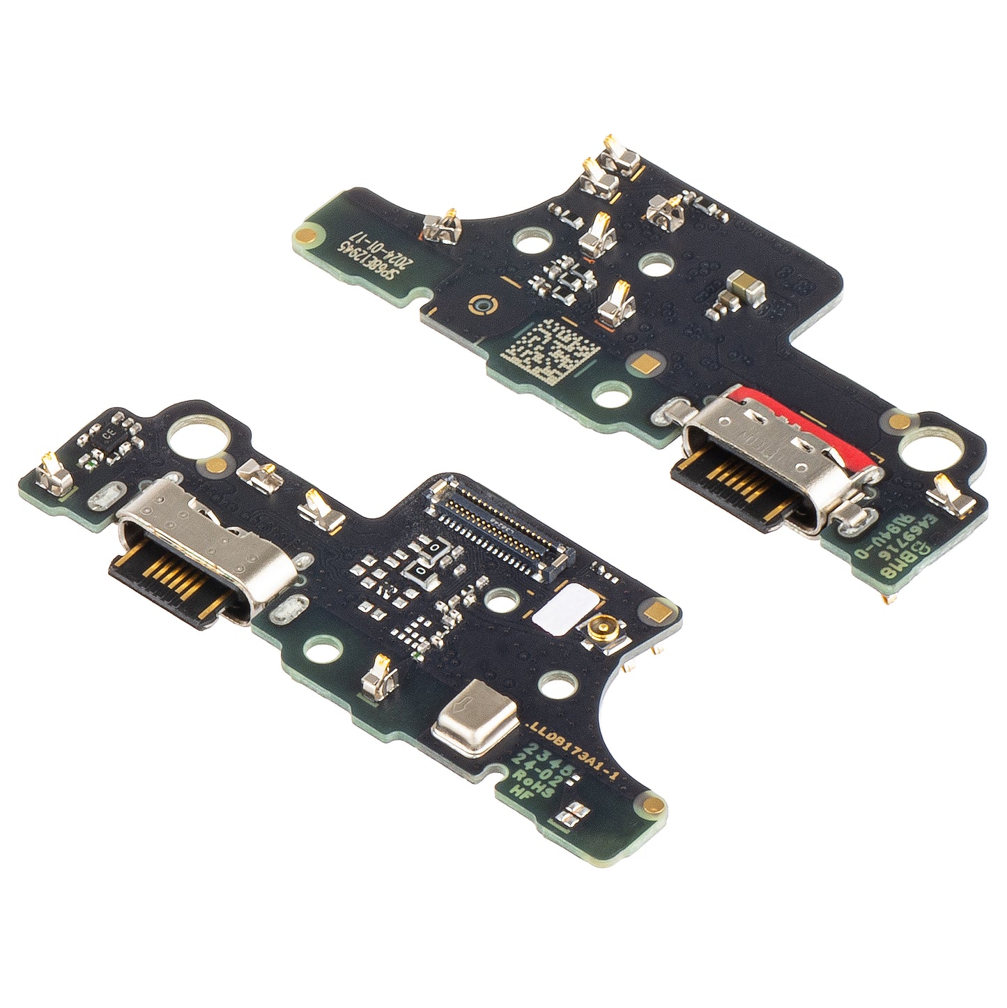 Laadconnectorplaat - Microfoon Motorola Moto G04, Service Pack 5P68C23901