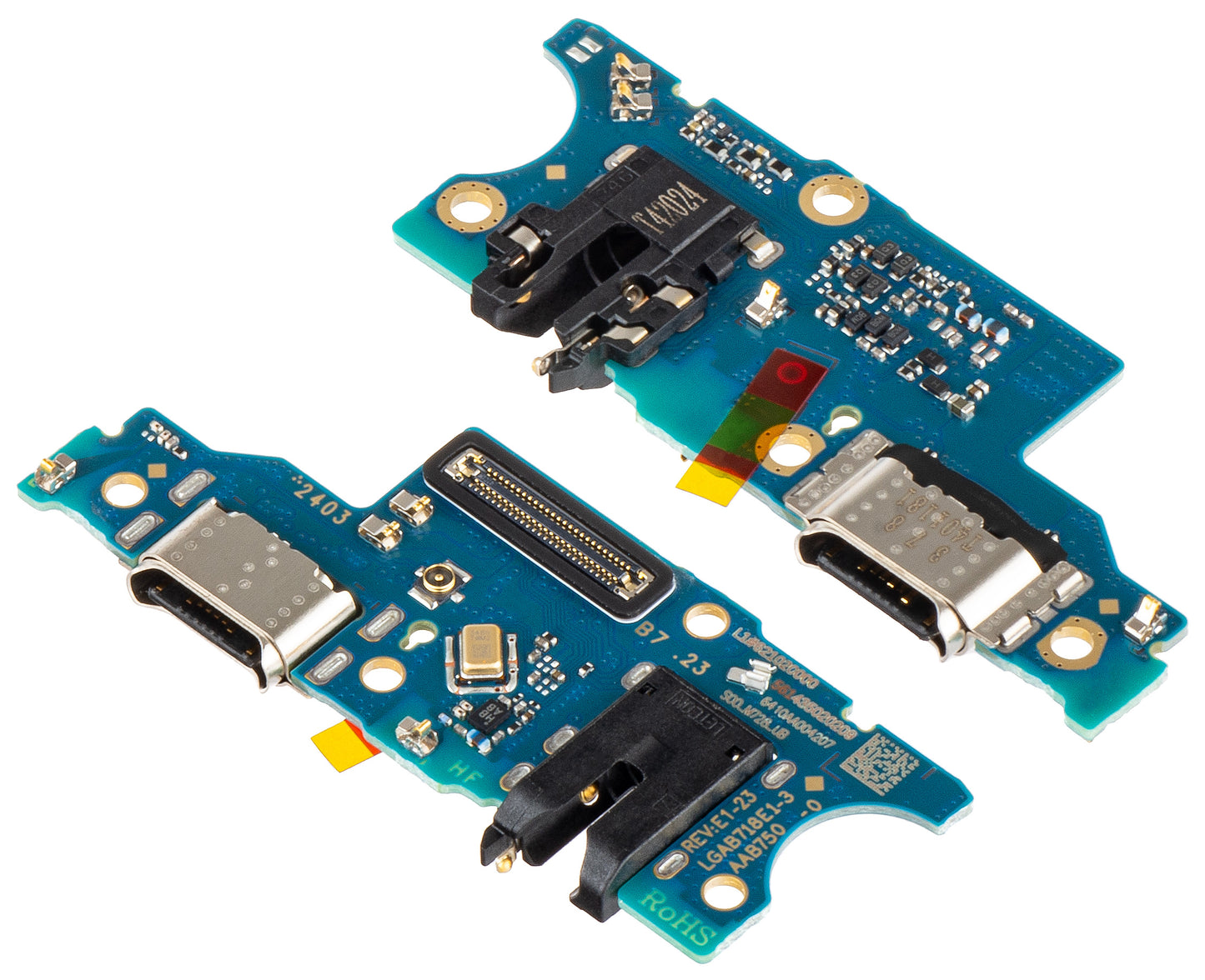 Printplaat met oplaadconnector - Audio - Microfoon Realme 12x, Service Pack 621024000085