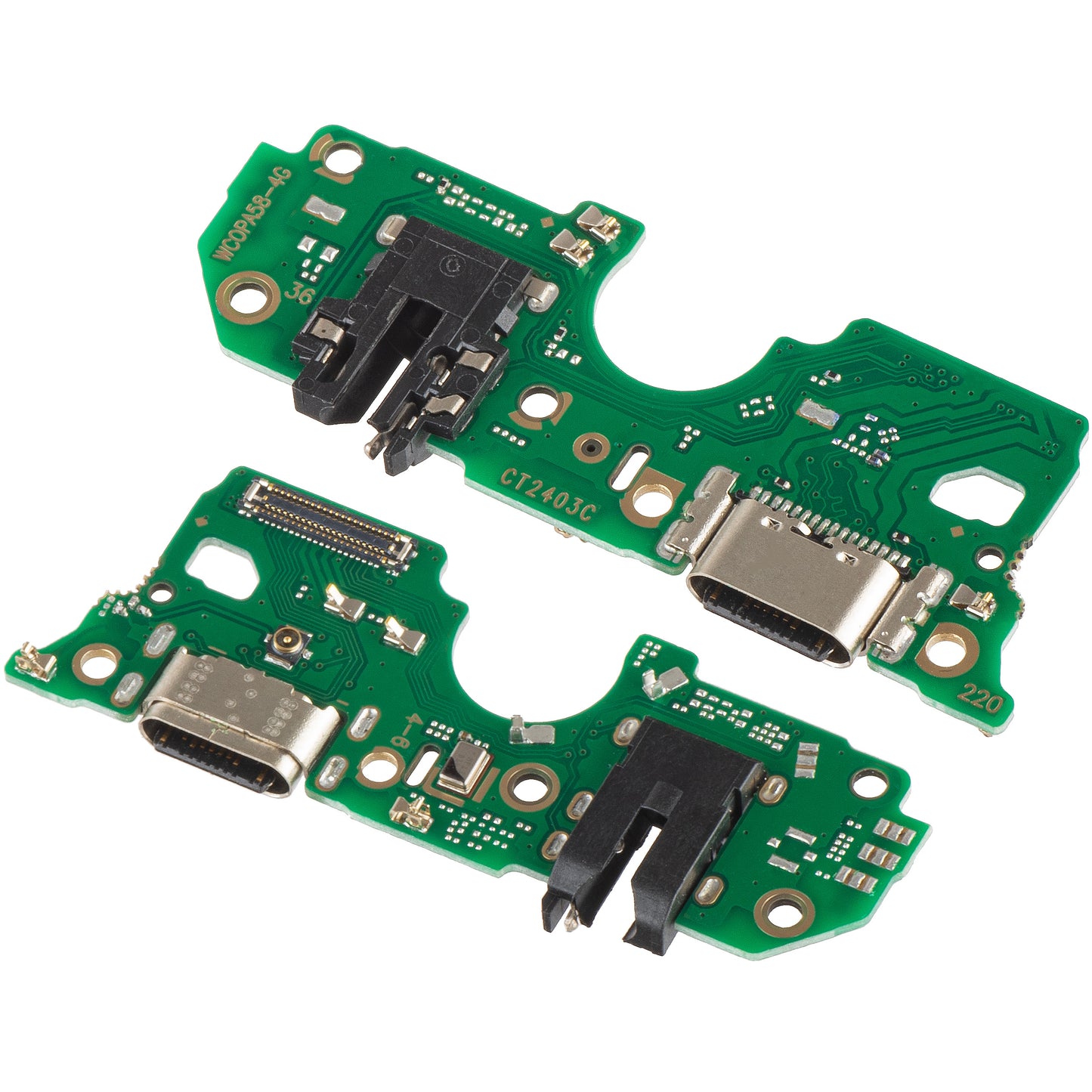 Laadconnector - Audio - Microfoon Bord Oppo A18 / A79 / A38