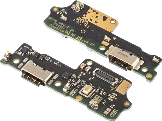 Carte avec Connecteur de Charge - Microphone Xiaomi Poco C40, Service Pack 560002C3QP00