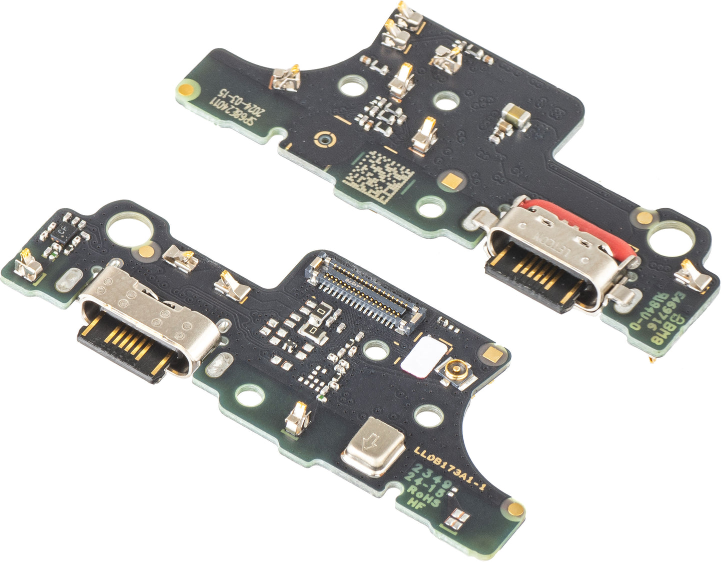 Laadconnectorplaat - Microfoon Motorola Moto G04s, Service Pack 5P68C24255