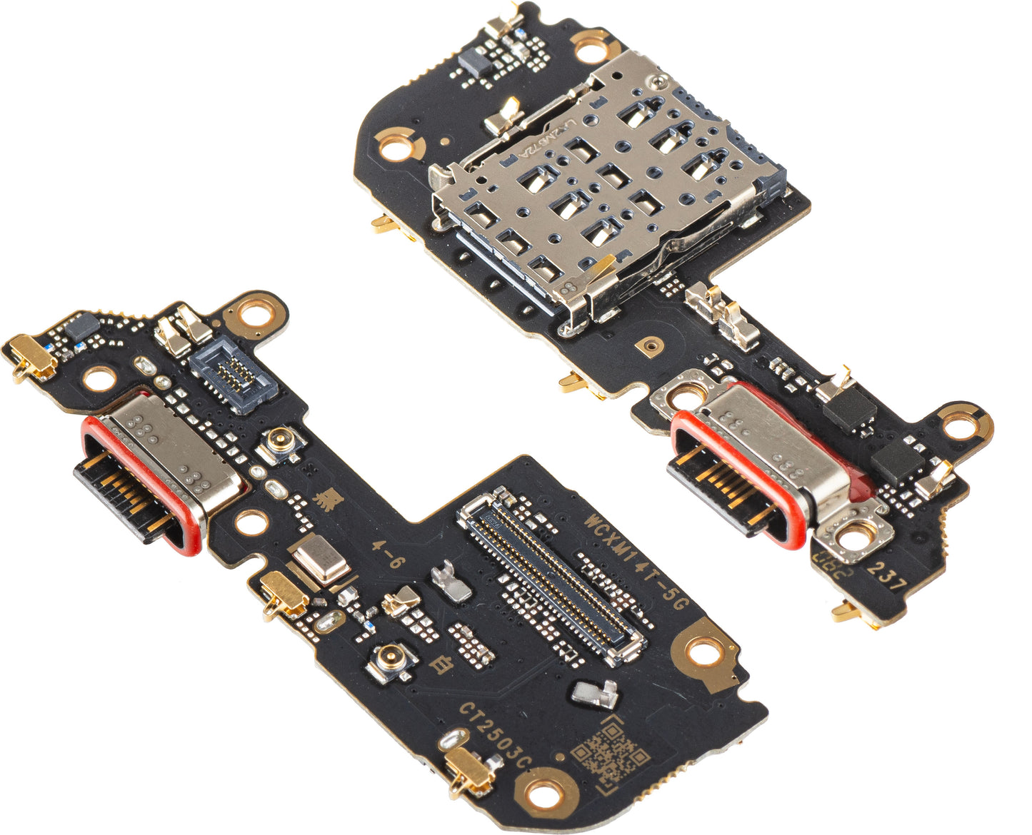 Laadconnectorplaat - Microfoon - SIM-lezer module Xiaomi 14T