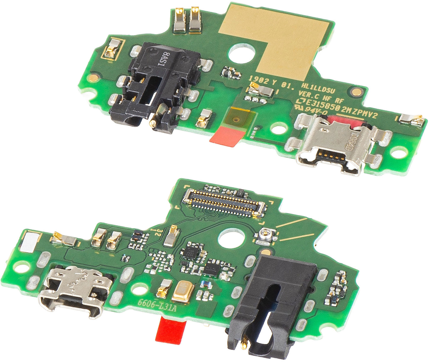 Plaque avec Connecteur de Charge - Audio - Microphone Honor 9 Lite, Swap 02351SYN