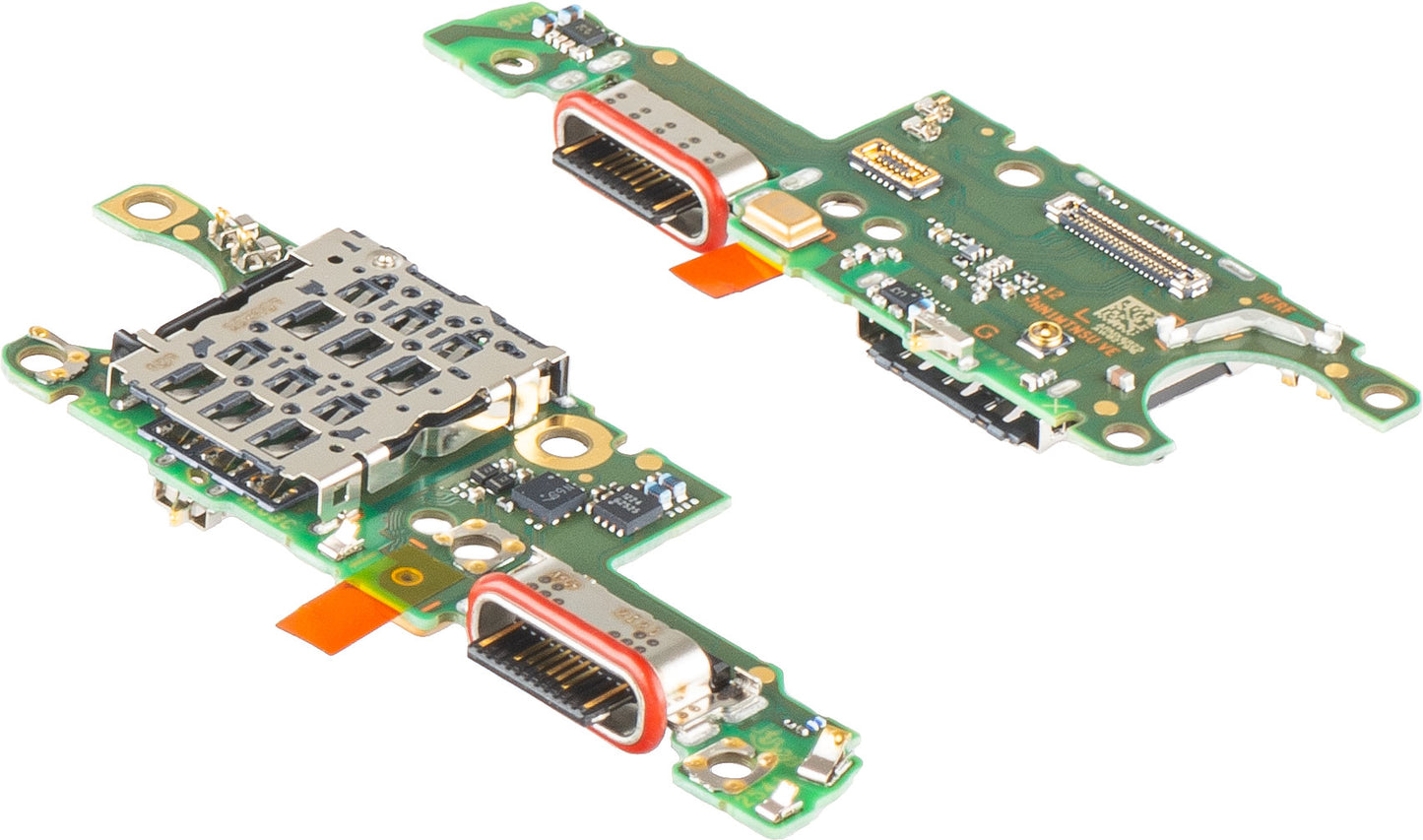 Laadconnector Kaart - Microfoon - SIM-lezer Module Honor Magic8 Lite, Service Pack 0235ARVX