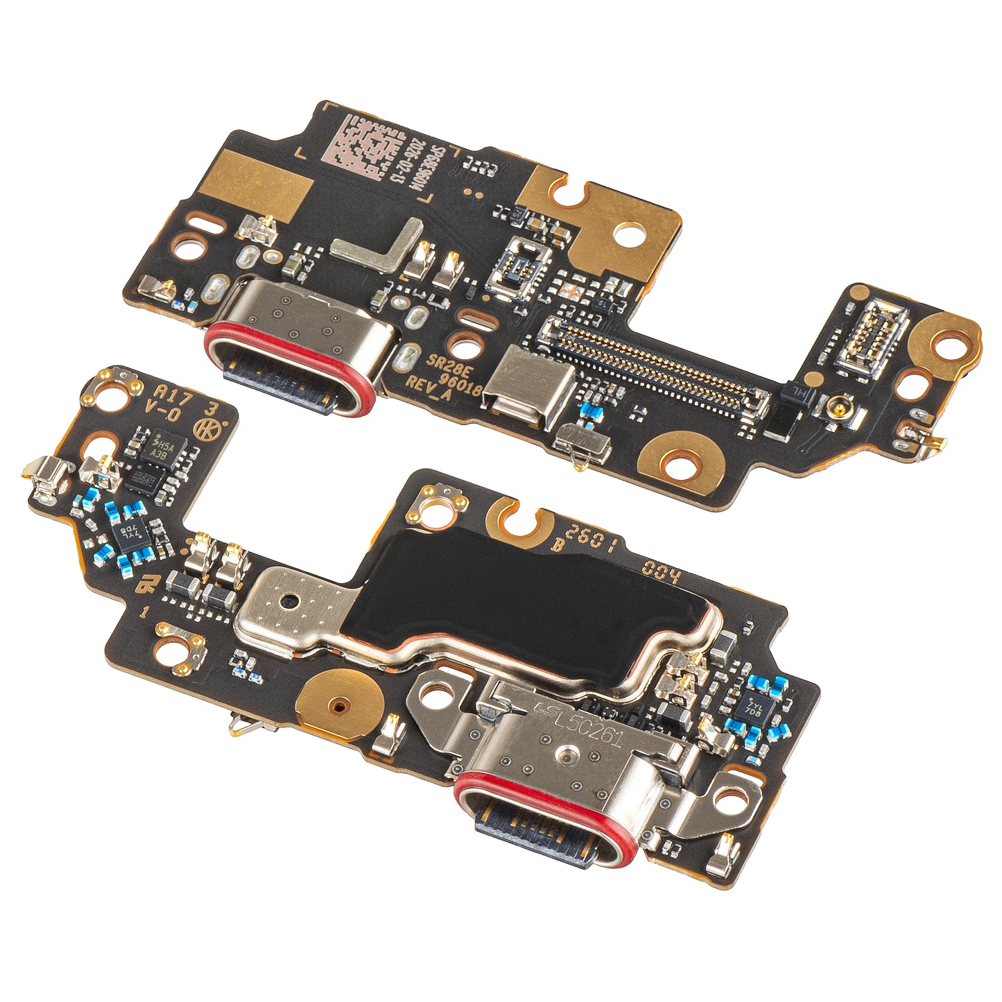 Laadconnectorplaat - Microfoon Motorola Razr 2026 / Razr 70, Service Pack 5B28C32266