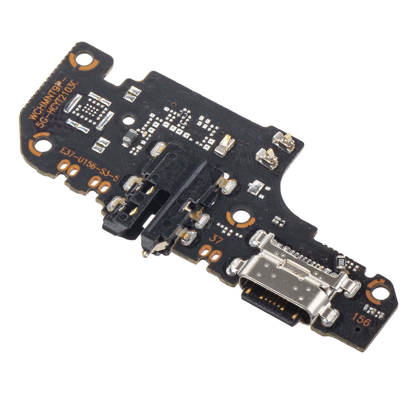 Laadconnectorplaat - Audio - Microfoon Xiaomi Redmi Note 9 Pro 5G / Mi 10T Lite 5G
