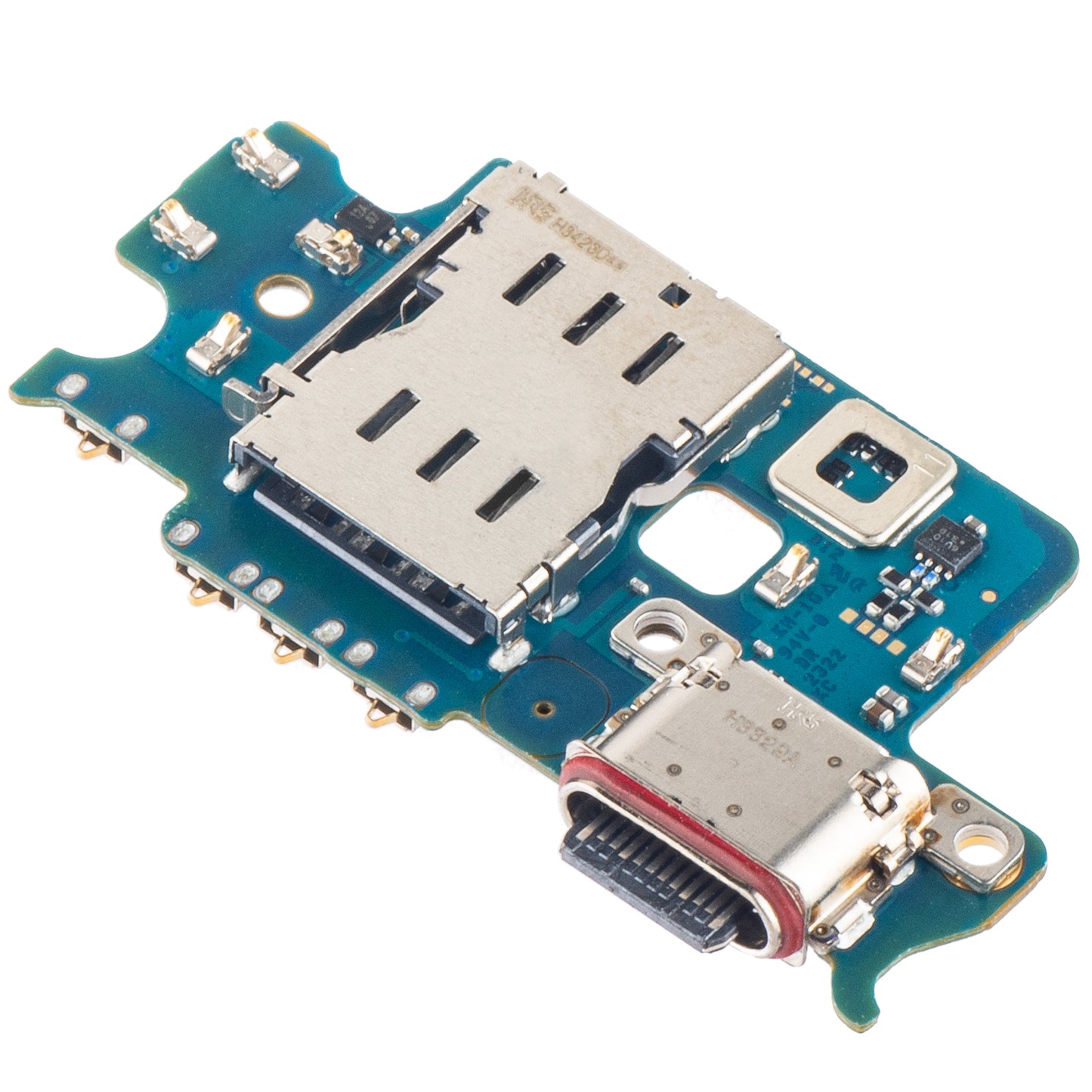 Samsung Galaxy Galaxy S23 S911 Carte SIM avec connecteur de charge - Microphone - Module de lecture SIM