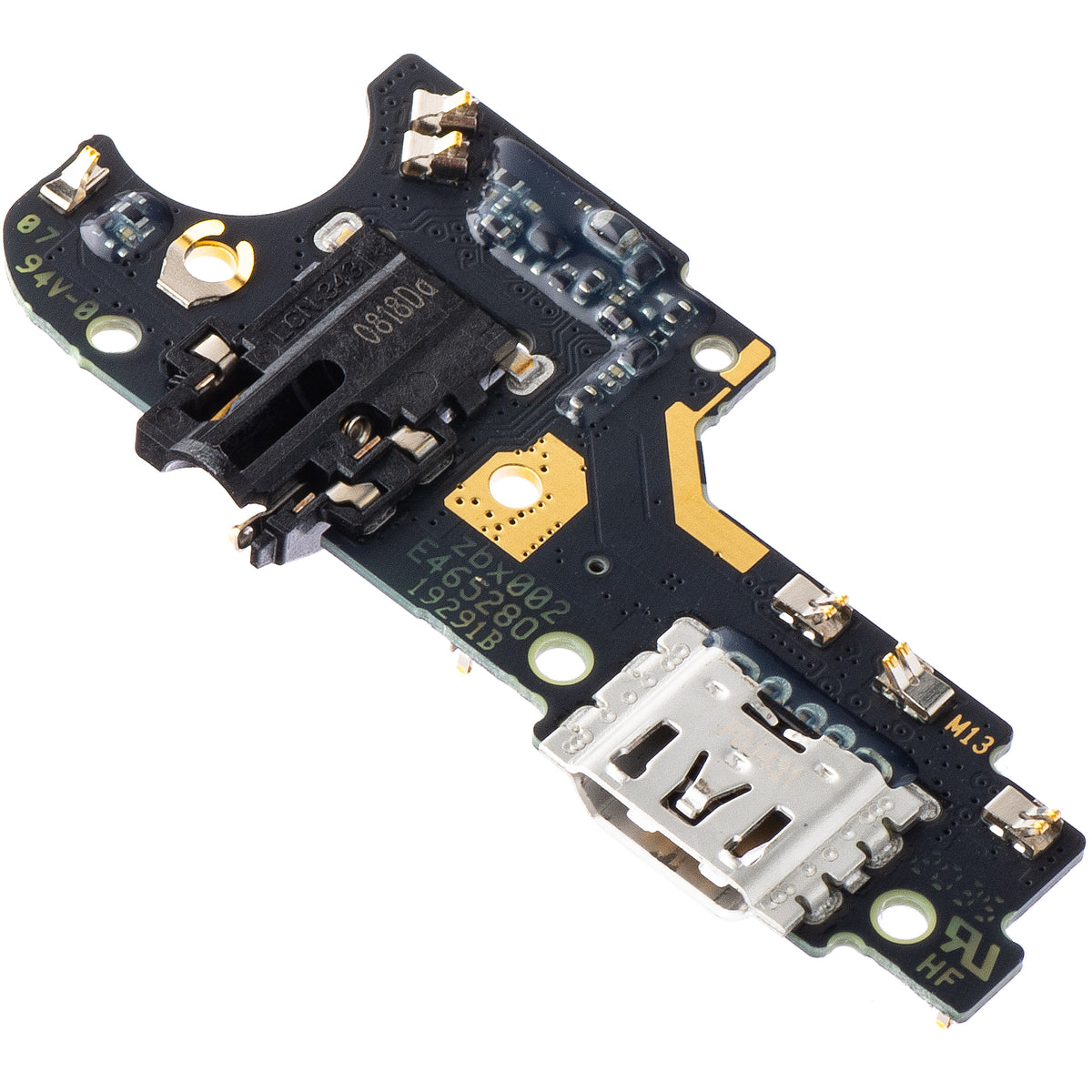 Printplaat met oplaadconnector - Audio - Microfoon Realme Narzo 10A / C3i / C3, Service Pack 4903448