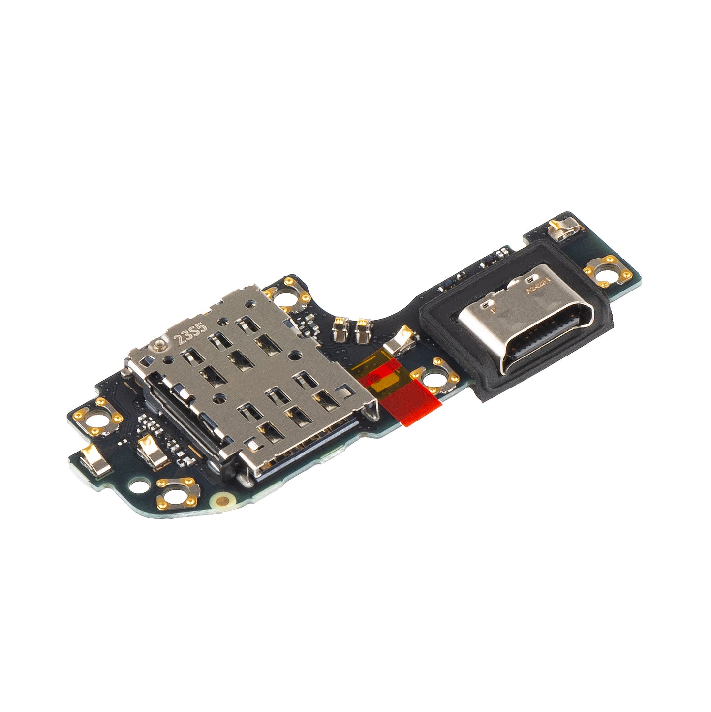 Platine mit Ladeanschluss - Mikrofon - SIM-Lesemodul Huawei nova Y90, Service Pack 02355BPM
