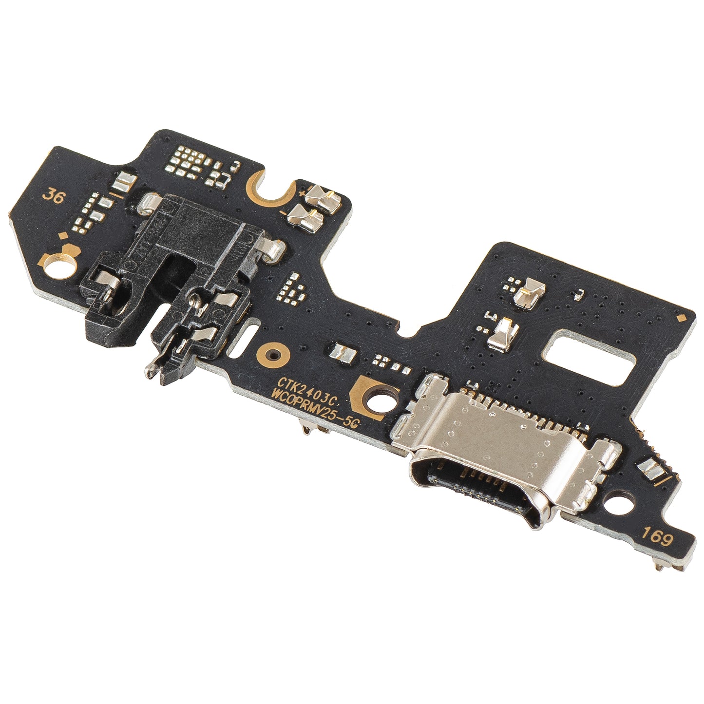 Laadconnectorplaat - Audio - Microfoon Realme 9 Pro