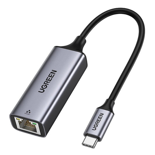 Netzwerkkarte UGREEN CM199, RJ45, USB-C, Grau