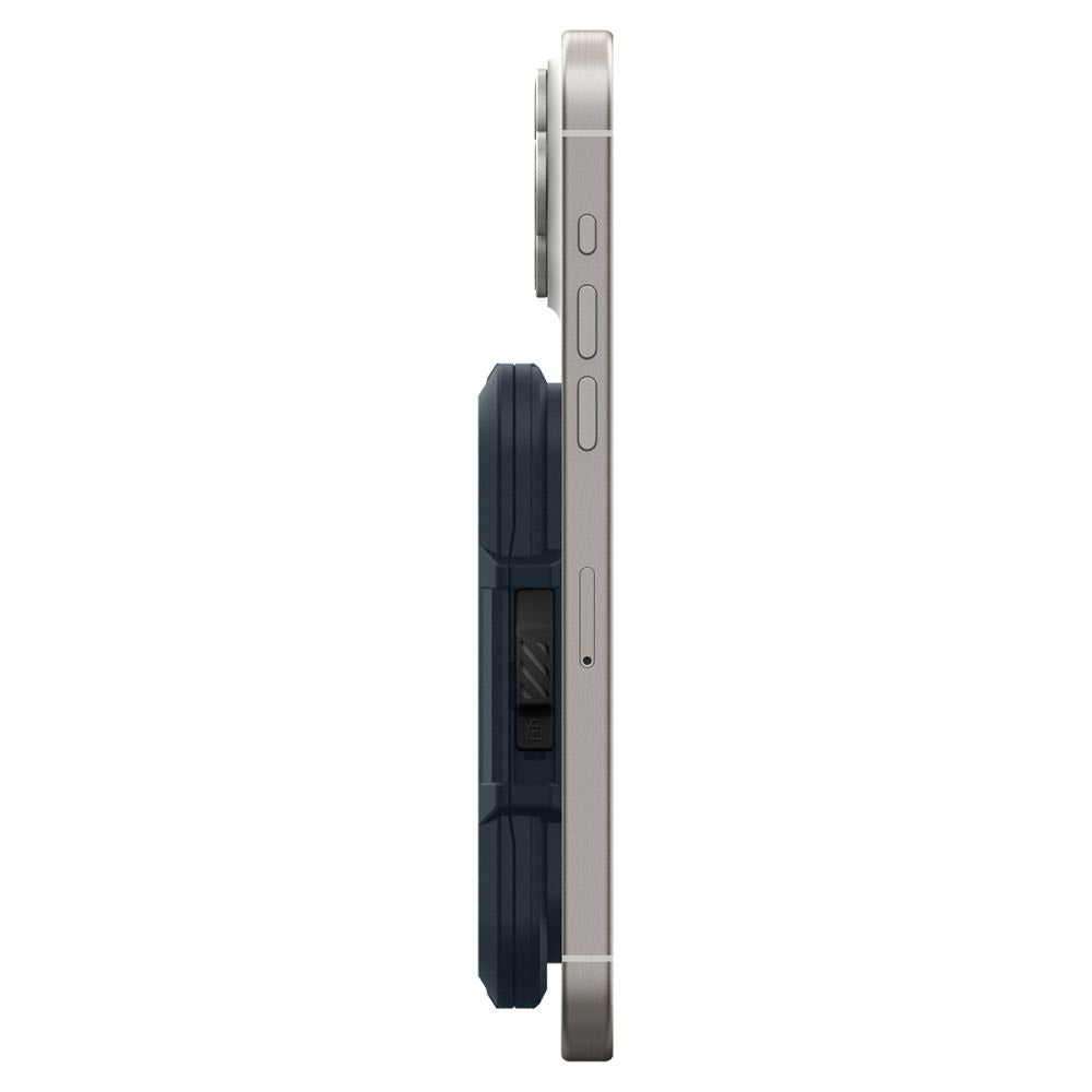 Magsafe portemonnee, Spigen, Lock Fit, Zwart