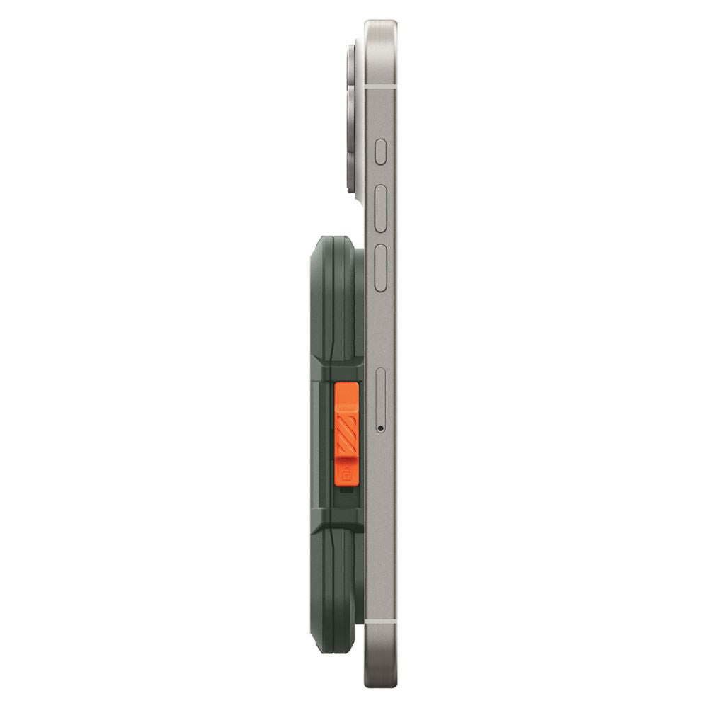 Magsafe portemonnee, Spigen, Lock Fit, Groen