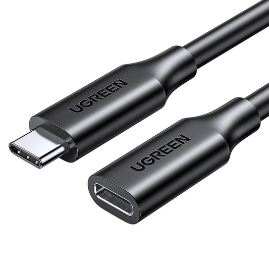 UGREEN US353 USB-C verlengkabel, 1m, Zwart