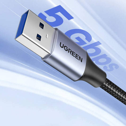 USB 3.0 UGREEN US115 USB 3.0 extender, 1m, Grijs