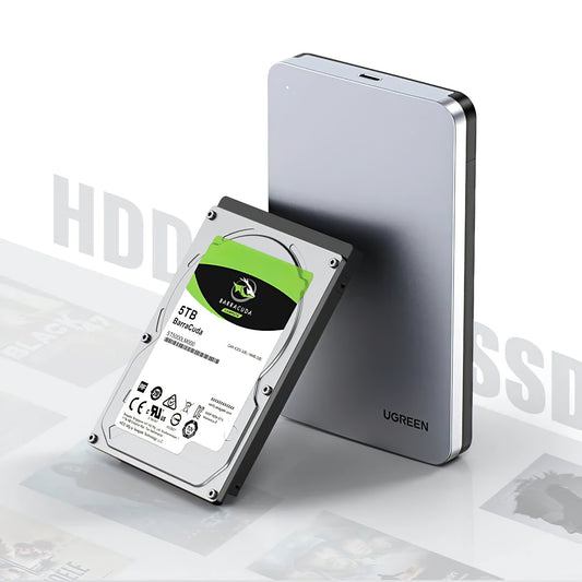 Rack UGREEN CM300 für HDD / SSD SATA 2,5Zoll, USB 3.1, Grau