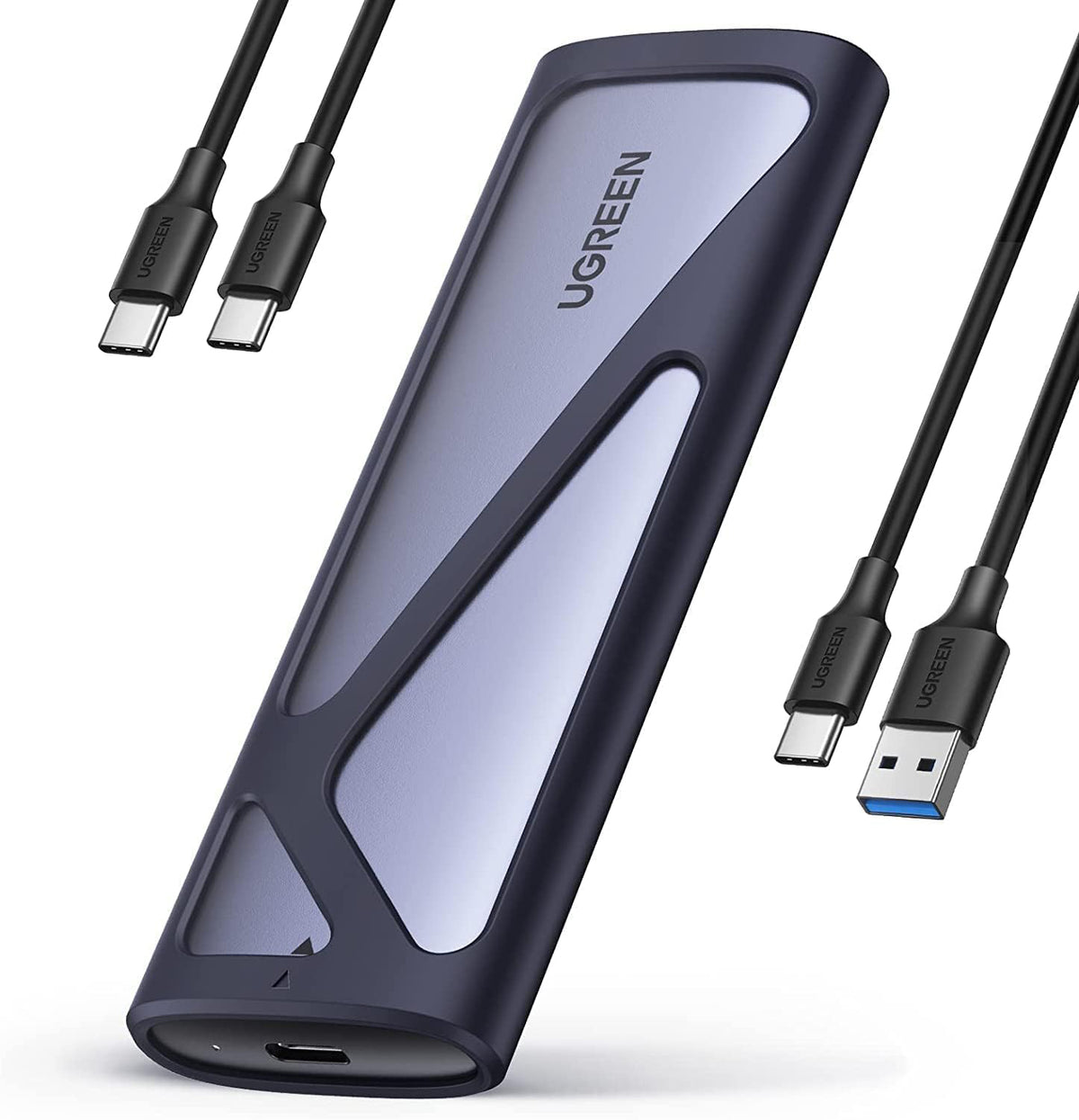 UGREEN CM400 Rack für SSD M.2 NVMe, Grau
