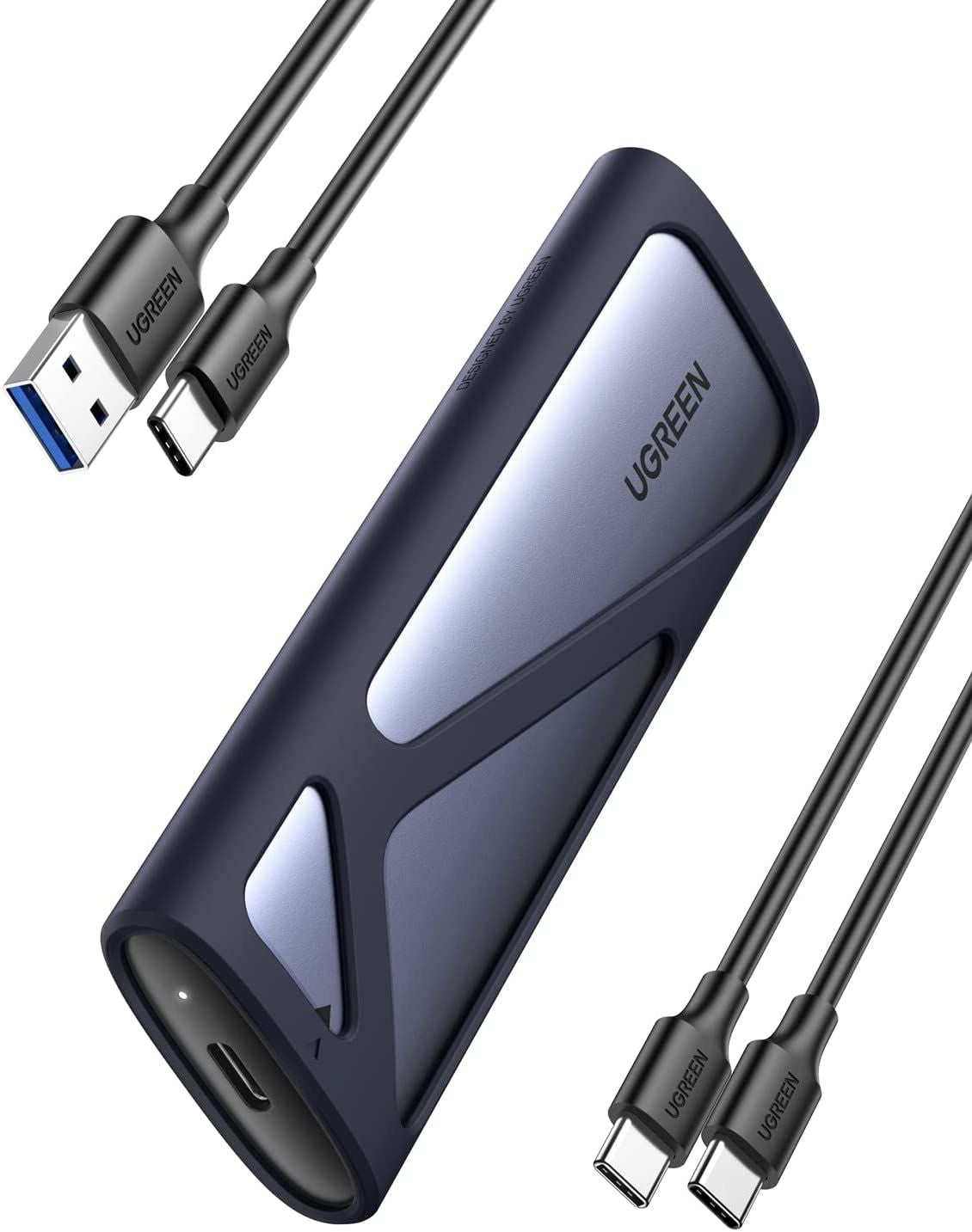 UGREEN CM400 Rack für SSD M.2 NVMe, Grau